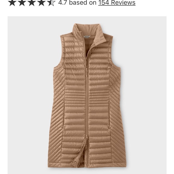 NWT Women's Down Right Long Vest size small - Picture 4 of 10